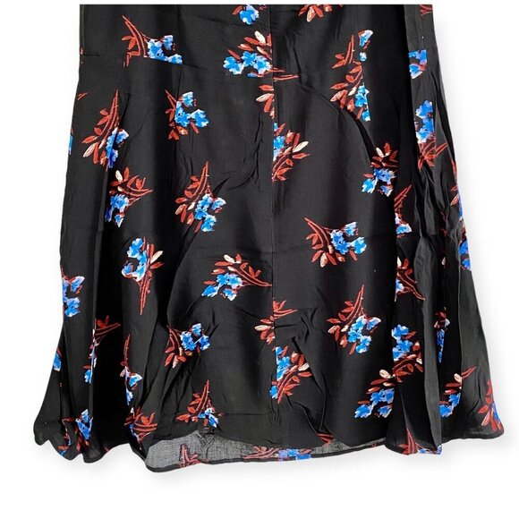 NWT City Chic Mini Dress, Blue Floral Off the Shoulder, Size 16 Plus size - Picture 9 of 12